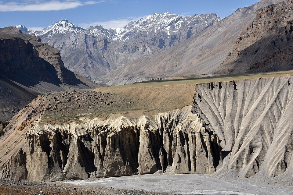 Spiti gorge, Kaza–Losar